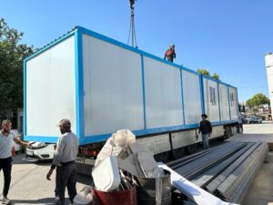 Konteyner ve prefabrik yapı uygulaması 85