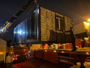 Konteyner ve prefabrik yapı uygulaması 61
